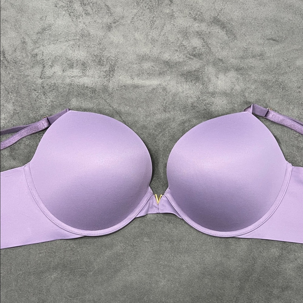 Victoria's Secret Lavender Purple Push-up Underwire Bra 38DD - Picture 6 of 13